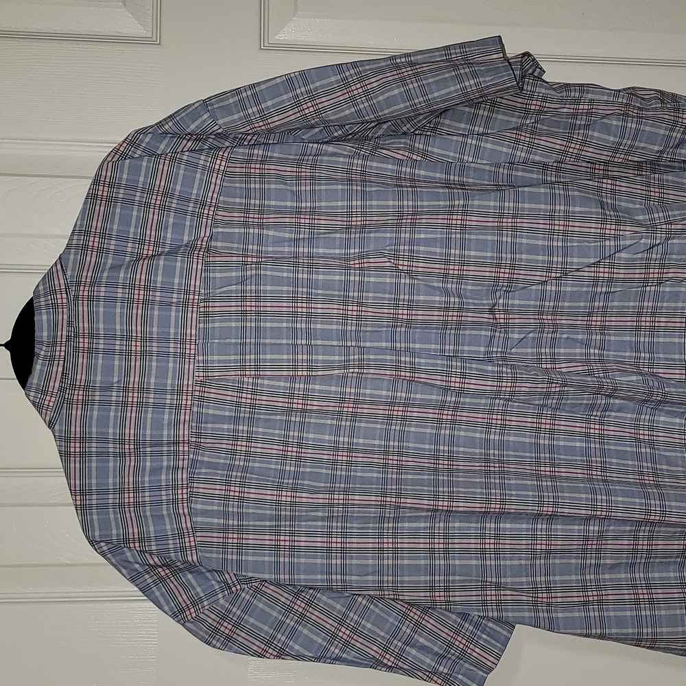 4XLT Harbor Bay Easy Care Sport Shirt. - Picture 3 of 3